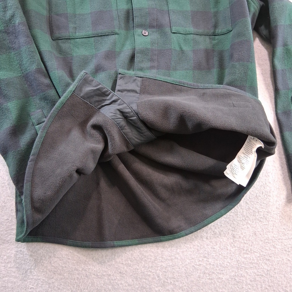 Oakley Flannel Bear Cozy Men XXL Green Buffalo Plaid Fleece Lined FOA402577 - Picture 9 of 10